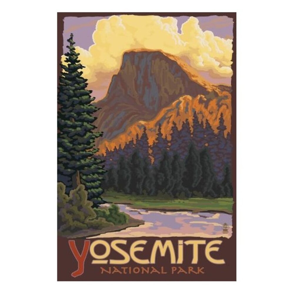 Half Dome Yosemite National Park California Poster 165